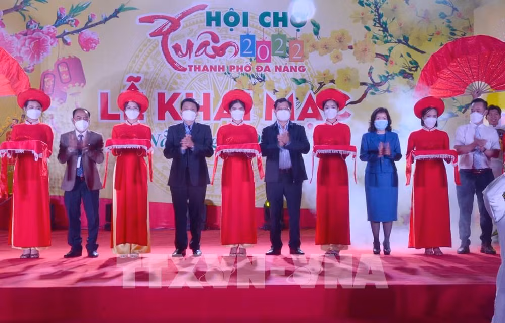 越南岘港市2022年春季博览会拉开序幕 ảnh 1 越南岘港市2022年春季博览会拉开序幕 ảnh 1