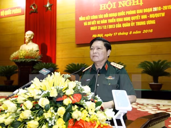 越南军事高级代表团对中国进行正式友好访问 ảnh 1