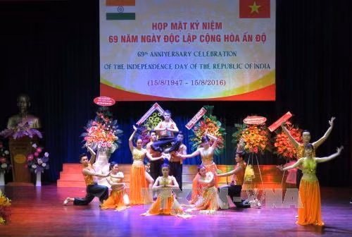 印度共和国独立日69周年纪念典礼在越南胡志明市举行 ảnh 1