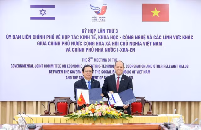 越南-以色列经济科技和其他领域合作政府间委员会举行第三次会议 ảnh 1