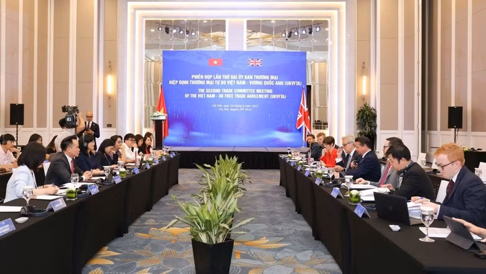 越南与英国充分利用越英自贸协定中的各项承诺 共促两国经贸关系的发展 ảnh 1 越南与英国充分利用越英自贸协定中的各项承诺 共促两国经贸关系的发展 ảnh 1
