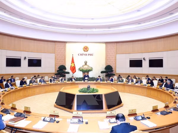 政府召开2017年最后一场会议 ảnh 1