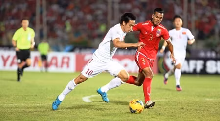 越南队以2比1力克缅甸队 ảnh 1