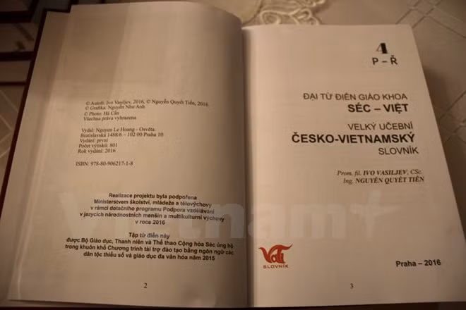 捷克-越南大辞典第四册发行 ảnh 1