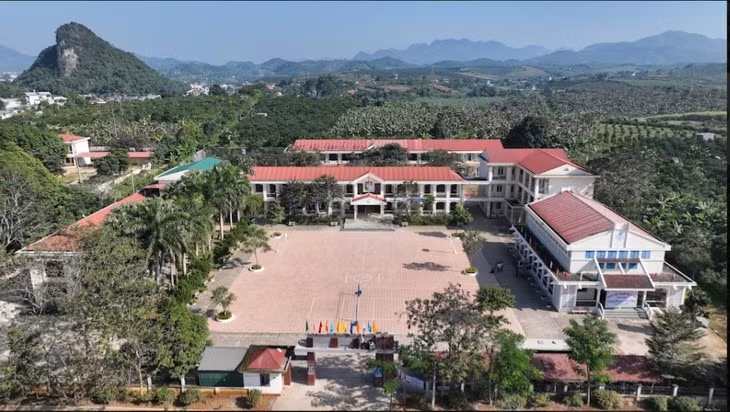 呵护越南和平省高峰县少数民族学子 ảnh 1