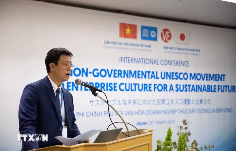 越南联合国教科文组织协会全国联合会在日本举办国际会议 ảnh 1