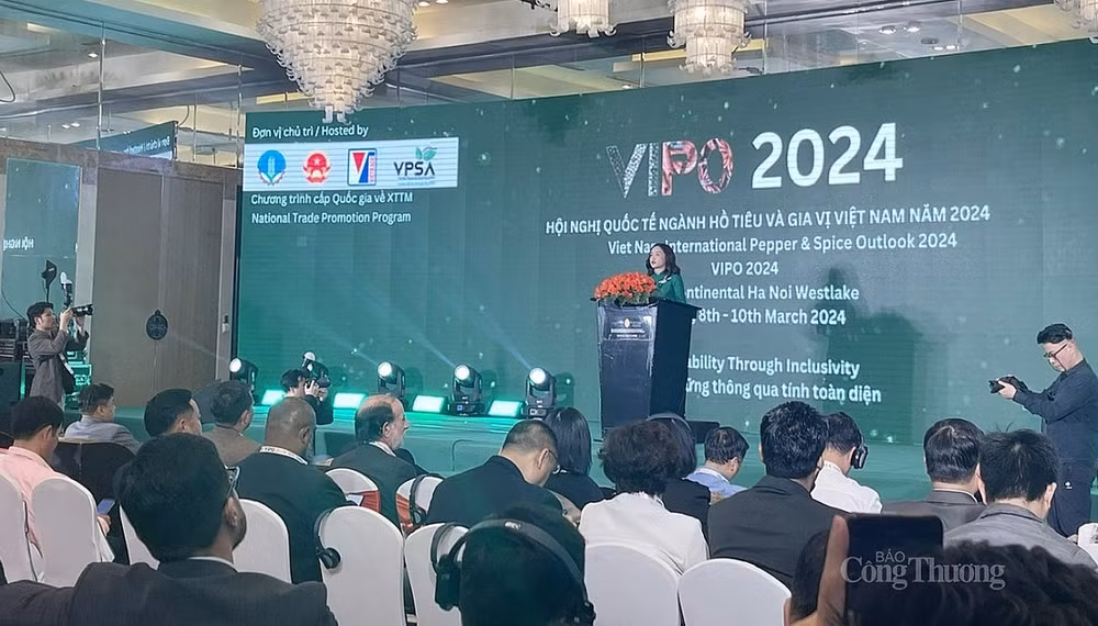 越南胡椒和香料产业国际会议:促进胡椒和调料出口企业之间的对接 ảnh 1 越南胡椒和香料产业国际会议:促进胡椒和调料出口企业之间的对接 ảnh 1