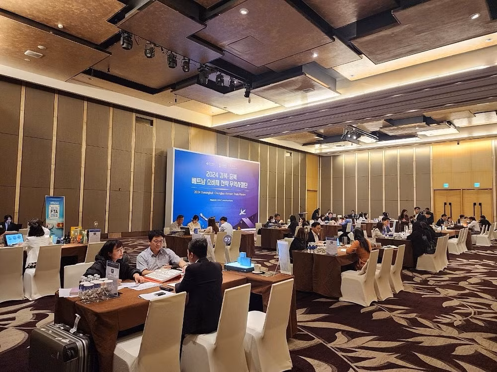 越南与韩国企业之间近100笔交易成功对接 ảnh 1 越南与韩国企业之间近100笔交易成功对接 ảnh 1