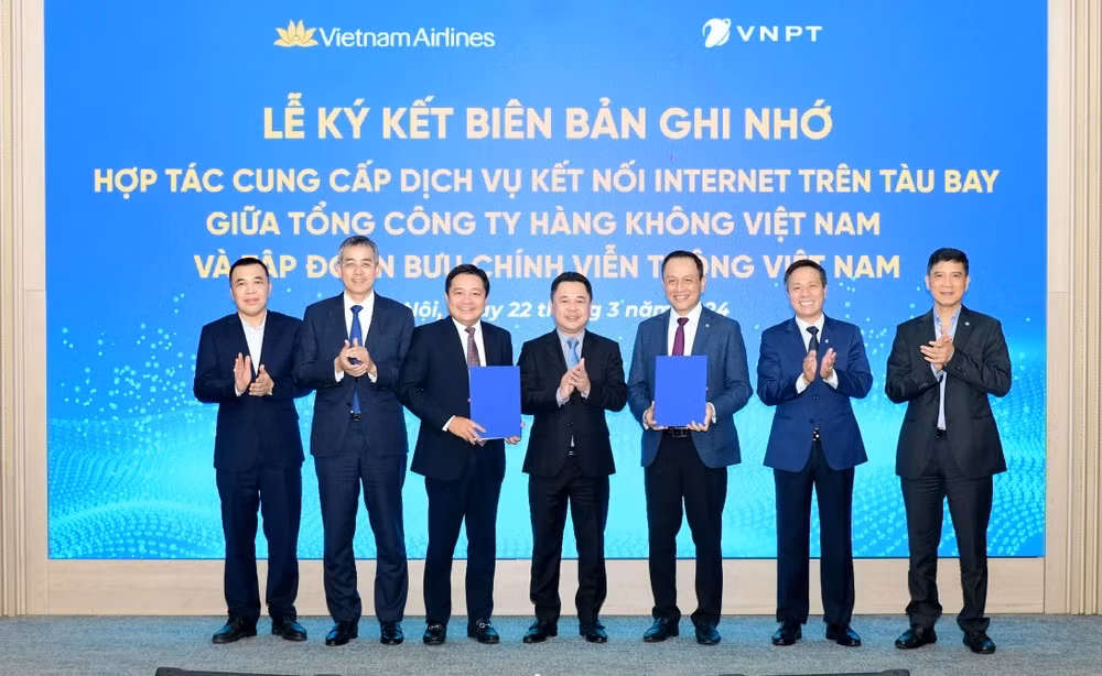 越航将于2025年提供机上连接服务 ảnh 1