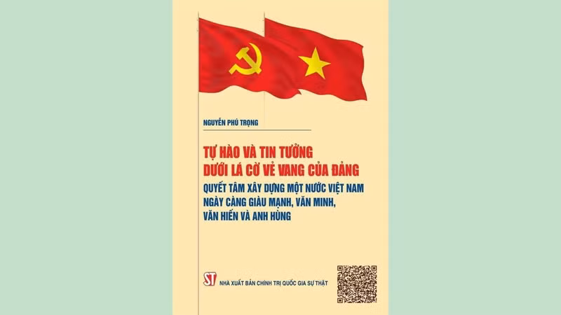 阮富仲总书记关于建设富强越南决心的书籍出版发行 ảnh 1