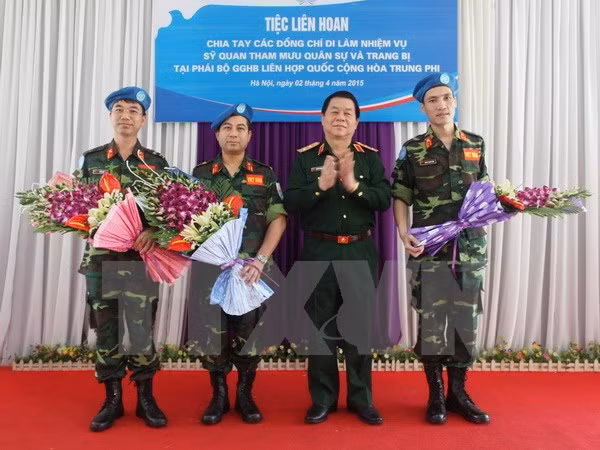 越南积极参加联合国维和行动 ảnh 1