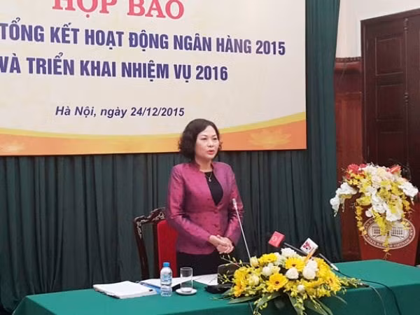越南银行业设定2016年信贷增长率为18%至20% ảnh 1