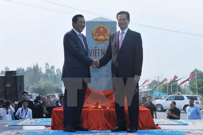 越南副外长阮怀忠：越柬决心携手共建和平、友谊、合作与可持续发展的边界线 ảnh 1