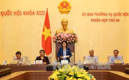 越南第十三届国会常委会第四十九次会议落下帷幕 ảnh 1 越南第十三届国会常委会第四十九次会议落下帷幕 ảnh 1
