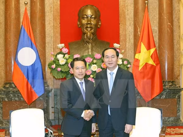 越南国家主席陈大光:加强越老合作 携手战胜困难与挑战 ảnh 1 越南国家主席陈大光:加强越老合作 携手战胜困难与挑战 ảnh 1