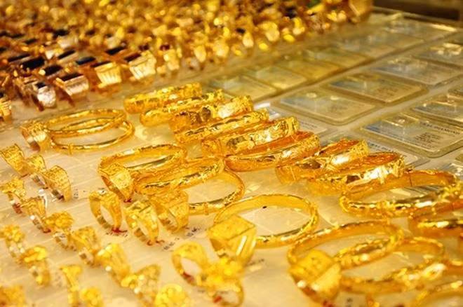 9月25日越南国内黄金价格上涨25万越盾 ảnh 1