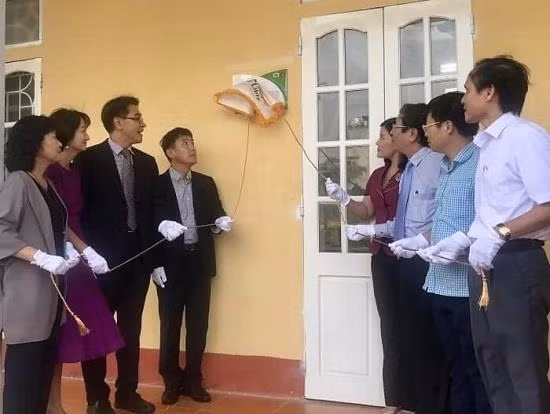 韩国资助越南学校兴建小型校园图书馆 ảnh 2