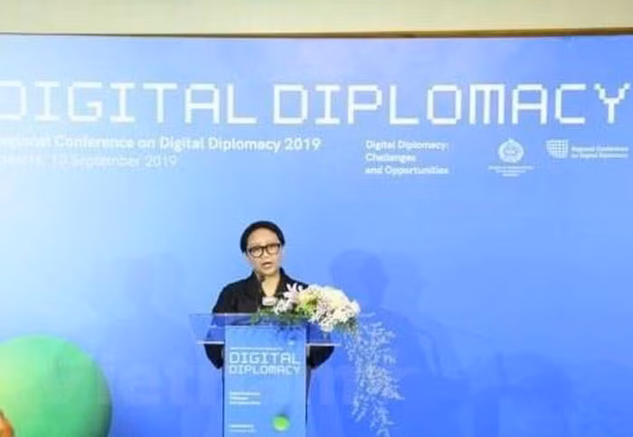 印尼促进区域数字外交合作 ảnh 2