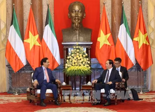 越南国家主席陈大光：将科威特视为越南在中东的头等重要伙伴 ảnh 2