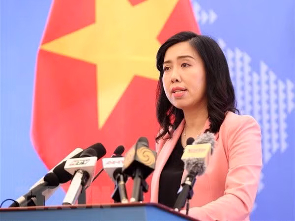 关于美国海军军舰驶过越南长沙群岛地区:越南外交部发出声音 ảnh 1 关于美国海军军舰驶过越南长沙群岛地区:越南外交部发出声音 ảnh 1