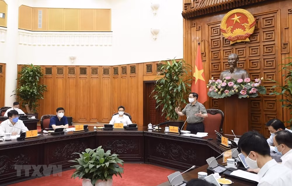 政府总理范明政要求严惩引发新冠肺炎疫情蔓延的个人和集体 ảnh 1