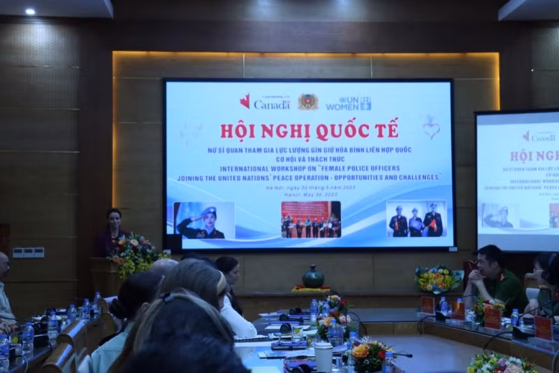 越南女公安军官参加联合国维和行动 ảnh 1