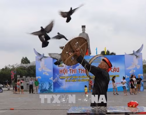 北宁省举行2000只和平鸽放飞活动 ảnh 1