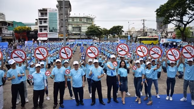 越南全国各地响应2018年国家无烟周活动 ảnh 1