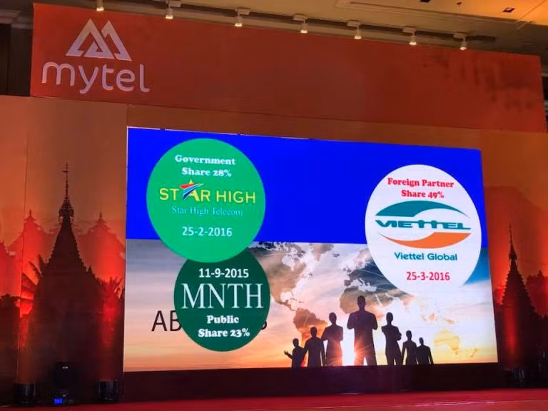 Viettel在缅甸新品牌Mytel即将开业 ảnh 1