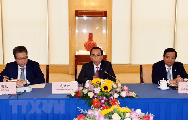 河内市加强与中国北京和上海两市的合作 ảnh 2 河内市加强与中国北京和上海两市的合作 ảnh 2