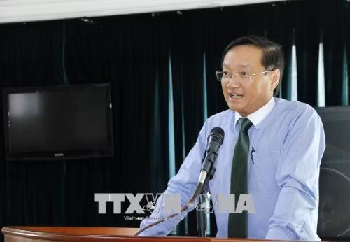 通过宗教信仰活动鼓励旅居老挝越侨心系祖国情系家乡 ảnh 1