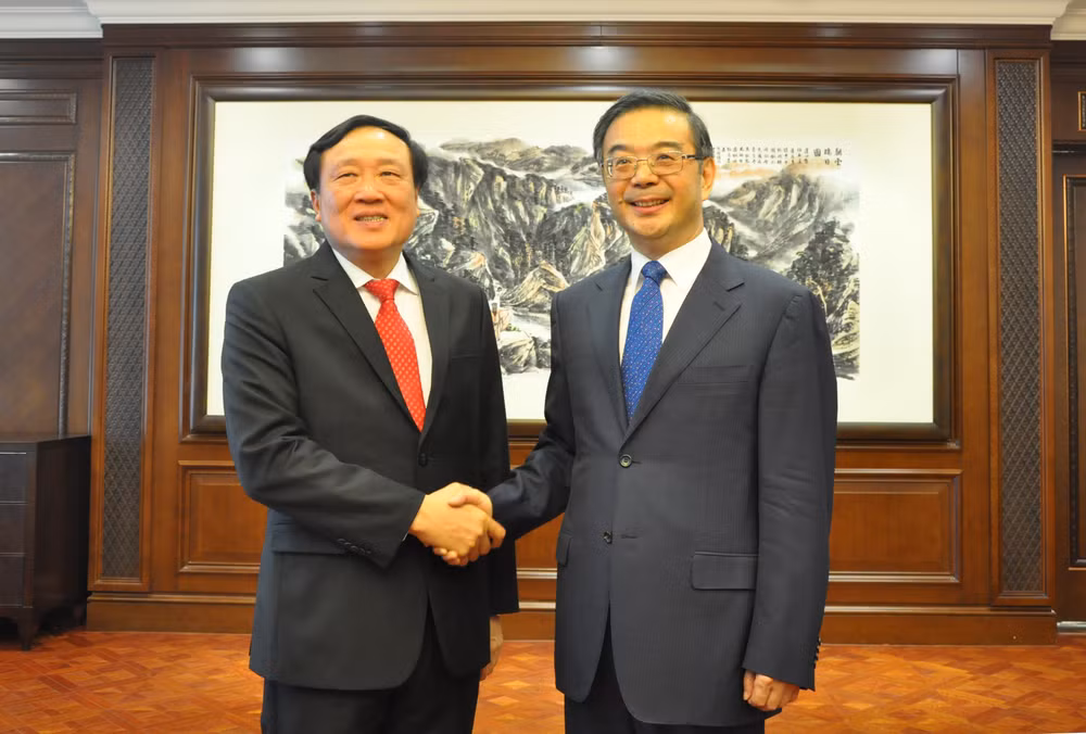 越南最高人民法院院长阮和平对中国进行工作访问 ảnh 2 越南最高人民法院院长阮和平对中国进行工作访问 ảnh 2