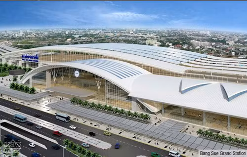 泰国拟于2020年启用东南亚最大火车站 ảnh 1