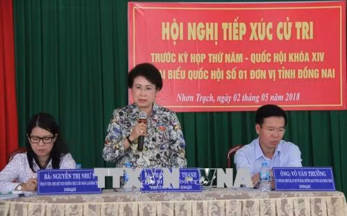 越共中央宣教部部长武文赏走进基层与同奈省选民亲切交流倾听选民建议 ảnh 2 越共中央宣教部部长武文赏走进基层与同奈省选民亲切交流倾听选民建议 ảnh 2