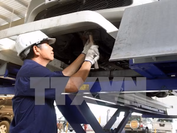 2017年一月份越南工业生产指数小幅上涨 ảnh 1