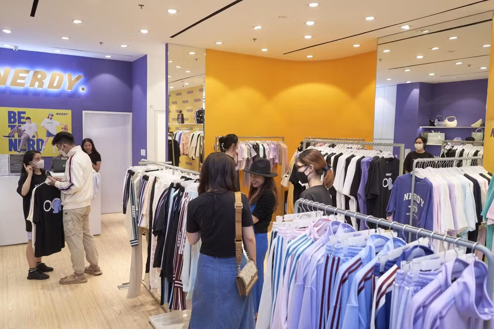 韩国服装品牌 Nerdy 希望拓展越南市场 ảnh 1