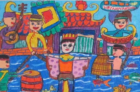 “展翅腾飞”绘画比赛总结颁奖仪式在河内举行 ảnh 1