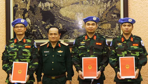 参加联合国维和行动 ——越南对外政策中的亮点 ảnh 1