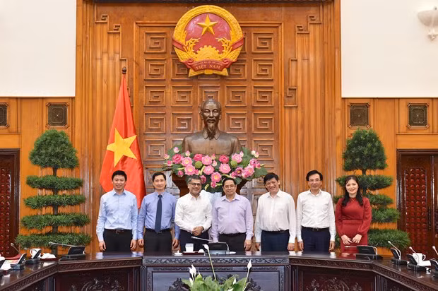 越南政府总理范明政建议阿斯利康为越南有效实施疫苗战略创造最为便利的条件 ảnh 1 越南政府总理范明政建议阿斯利康为越南有效实施疫苗战略创造最为便利的条件 ảnh 1