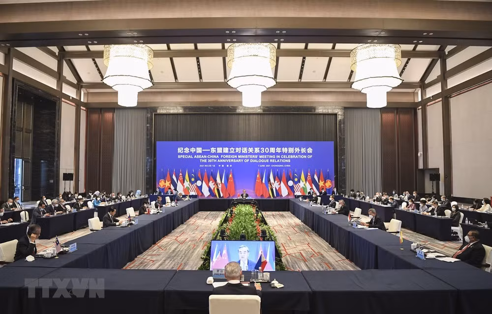 纪念东盟—中国建立对话关系30周年特别外长会共同主席声明 （全文） ảnh 1