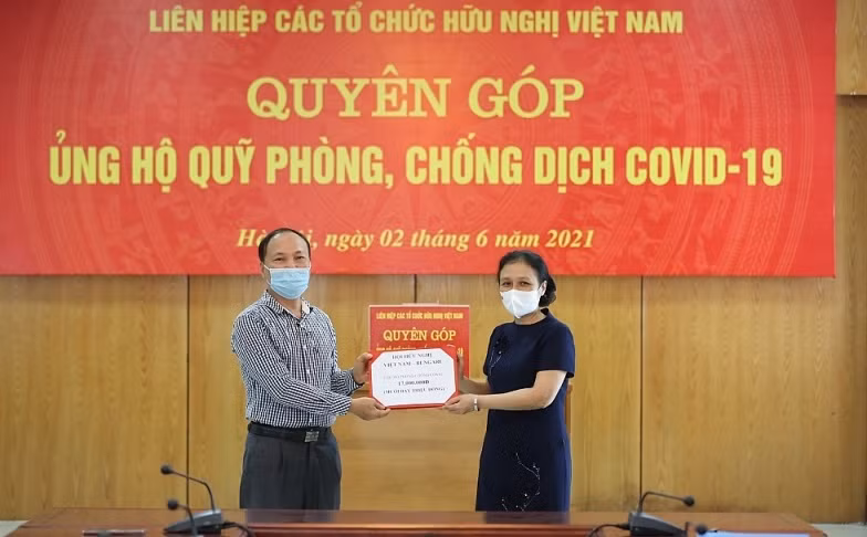 越南友好组织联合会呼吁全民携手抗击新冠肺炎疫情 ảnh 1
