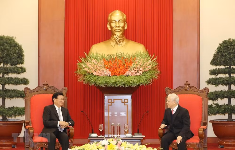 进一步促进越南与老挝贸易关系 ảnh 1