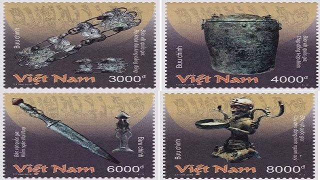 越南青铜器国宝邮票集正式发行 ảnh 1 越南青铜器国宝邮票集正式发行 ảnh 1