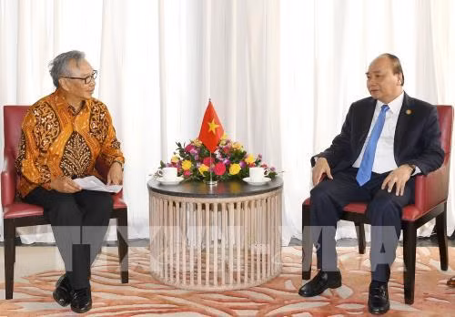 越南政府总理阮春福会见印尼芝布特拉Ciputra集团总裁 ảnh 1