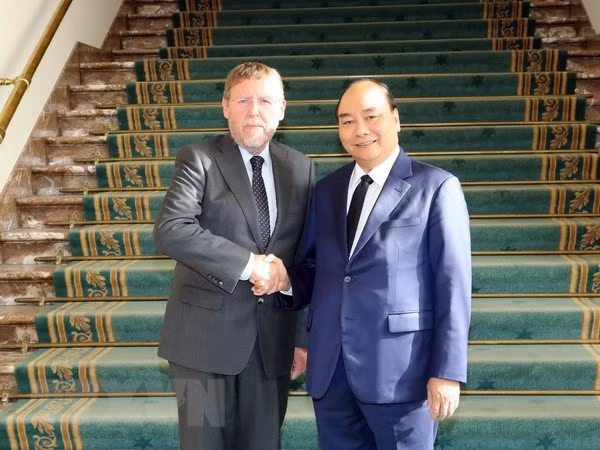 越南政府总理阮春福会见比利时众议院议长西格弗里特·布拉克 ảnh 1