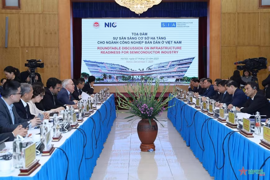 越南半导体行业的基础设施准备就绪 ảnh 1 越南半导体行业的基础设施准备就绪 ảnh 1