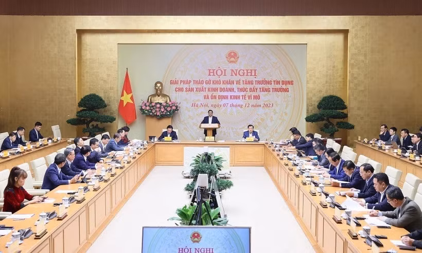 越南政府总理范明政：在不降低信贷门槛的前提下因地制宜地灵活施策 ảnh 1