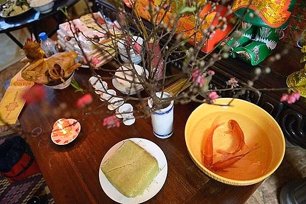 越南人民纷纷举行仪式送灶神上天 ảnh 1