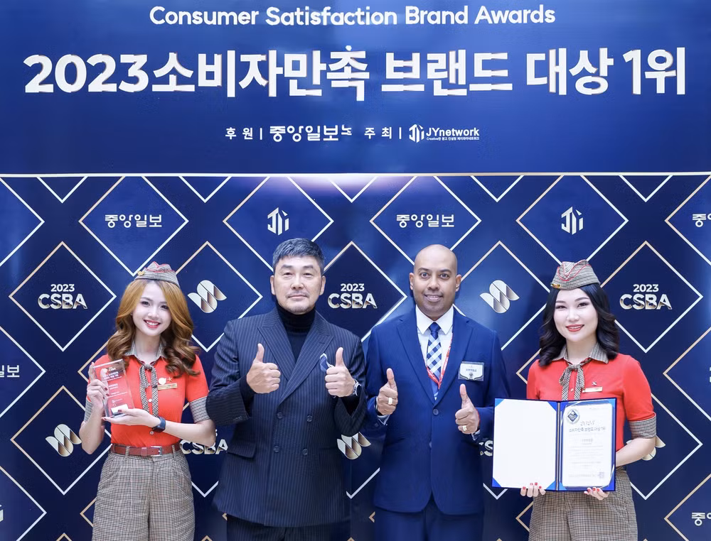 越捷航空荣获韩国2023消费者满意品牌大奖 ảnh 2