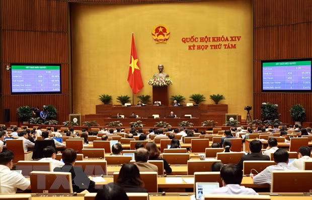 越南第十四届国会第八次会议：对《劳动法（修正案）》 进行表决 ảnh 1